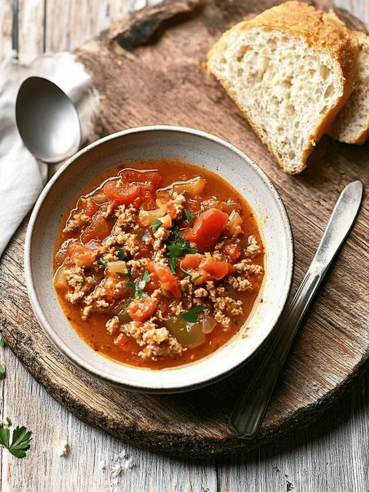 Stuffed Pepper Soup