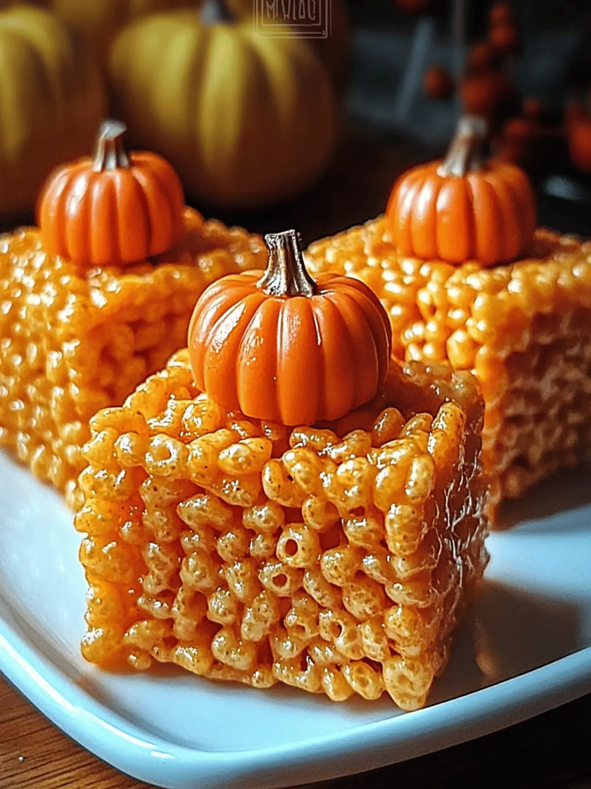 Pumpkin Pie Rice Krispies Treats: A Cozy Fall Favorite 3 Pumpkin Pie Rice Krispies Treats