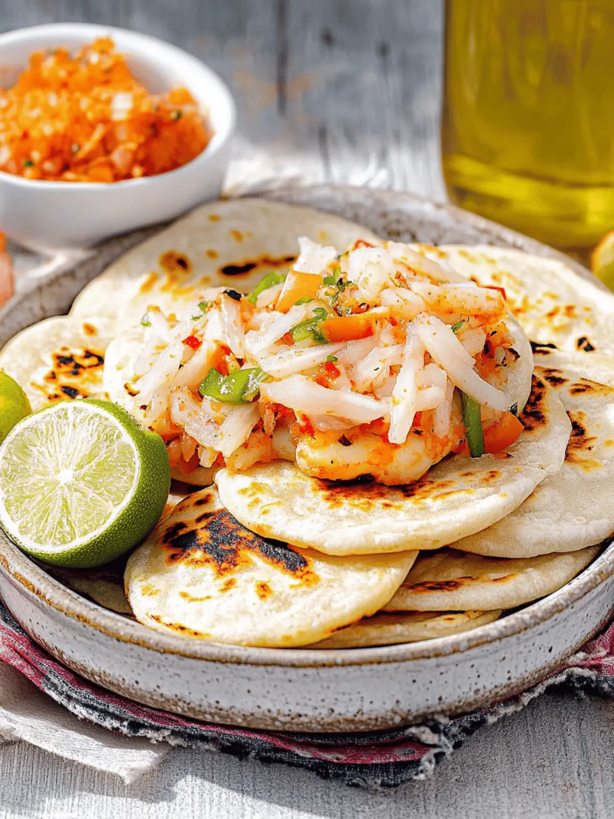 Pupusas with Curtido