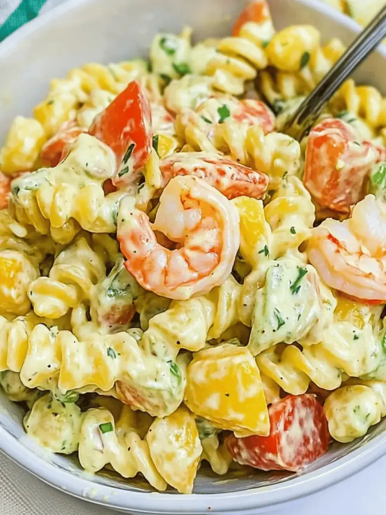Creamy Shrimp Pasta Salad