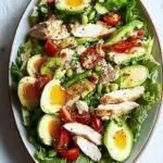 Green goddess chicken salad
