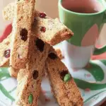 Almond Cherry Biscotti