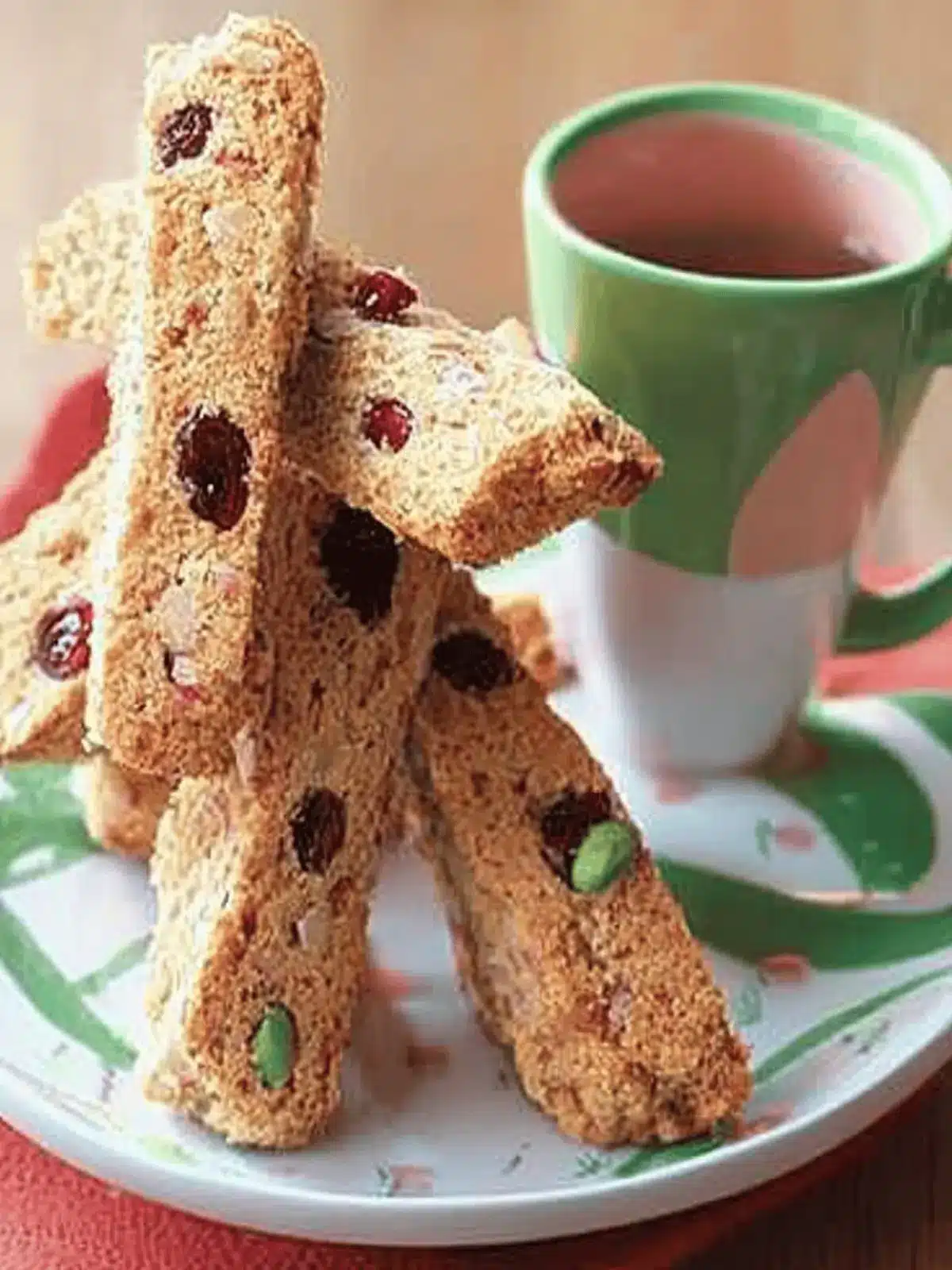 Almond Cherry Biscotti