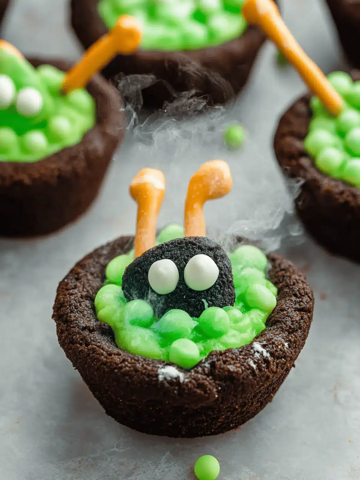Easy Cauldron Cookies