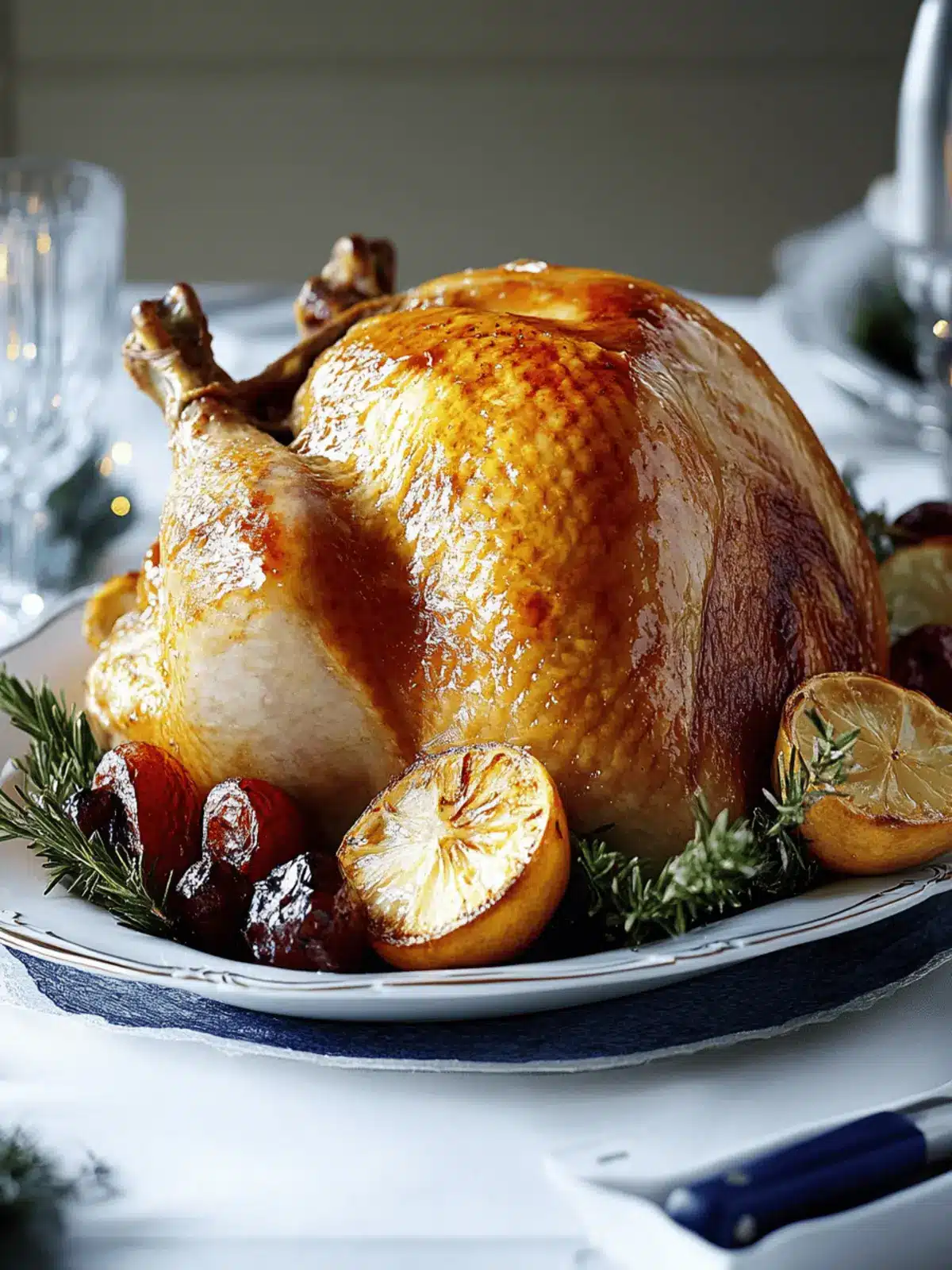 Roast turkey crown