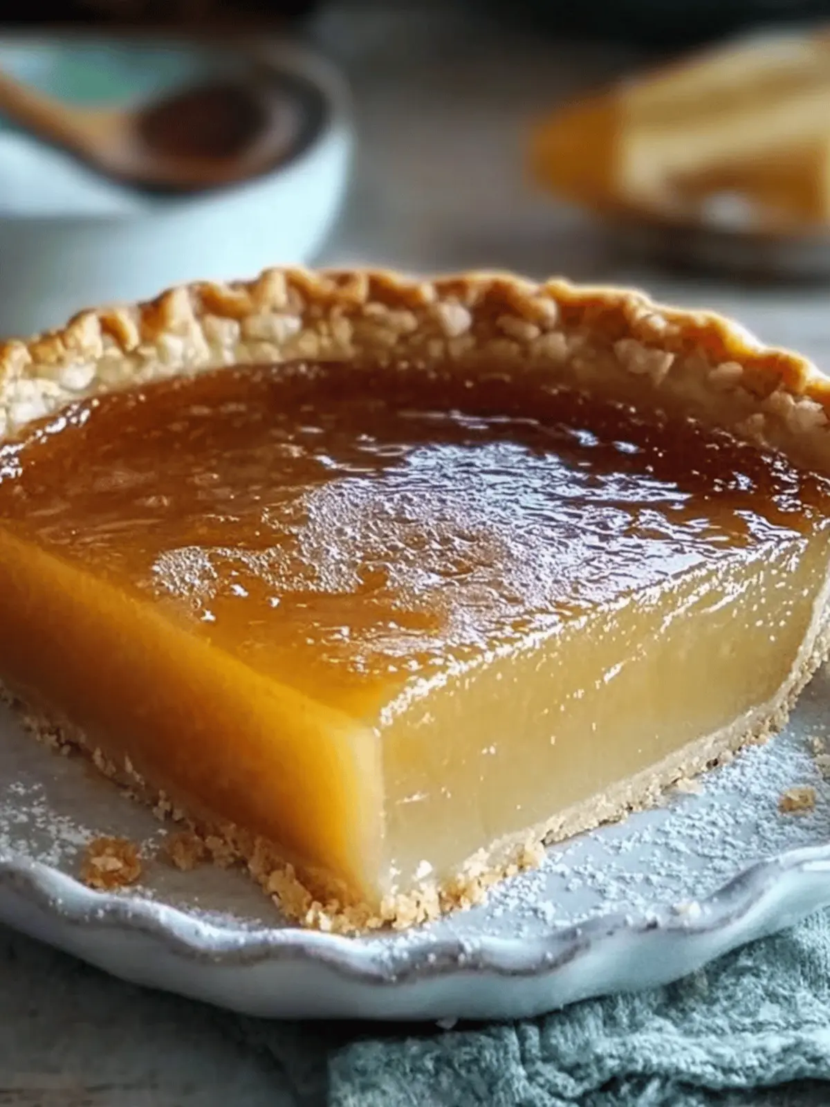 Salted Honey Pie