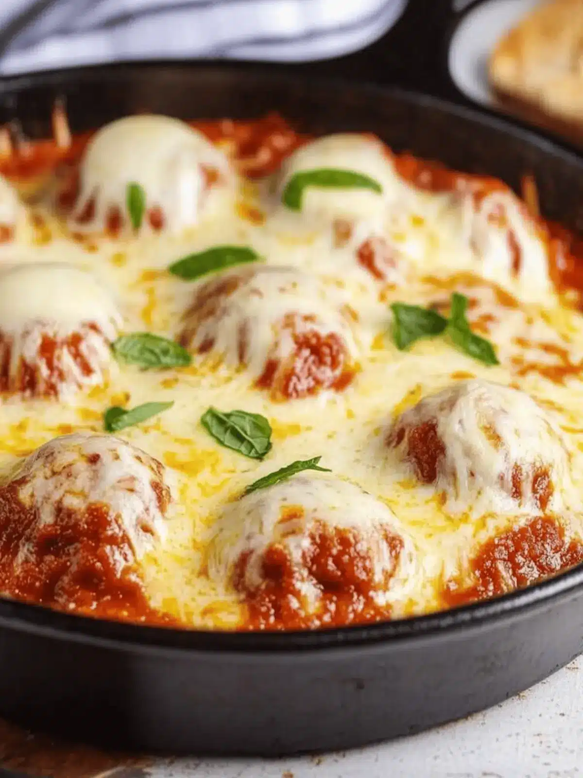 Meatball Parmigiana