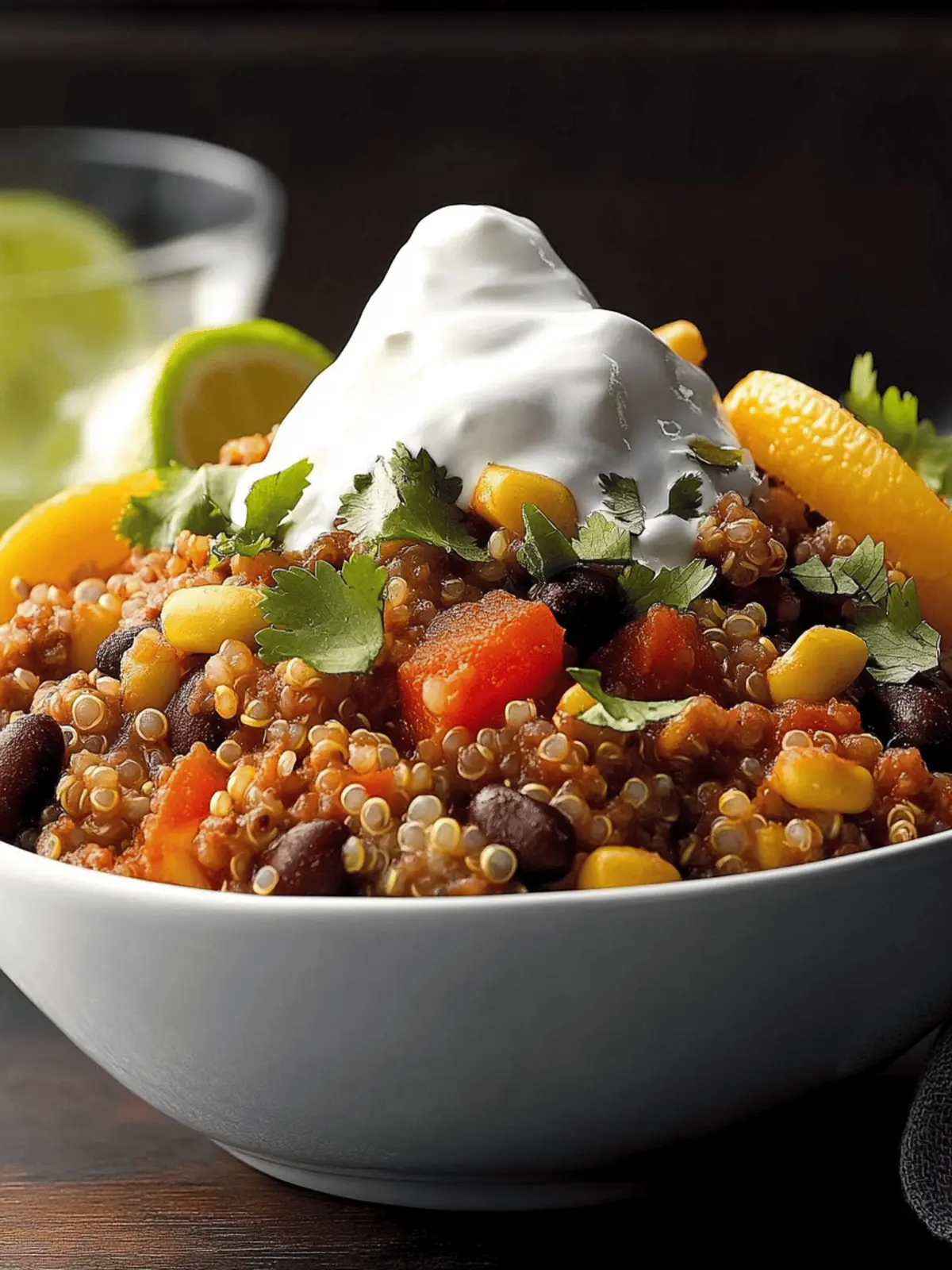 Slow-Cooker Quinoa Chili