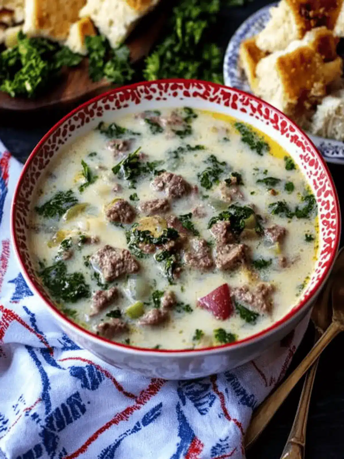Thick Zuppa Toscana – Comforting Italian Soup Made Easy 3 zuppa toscana (thick)