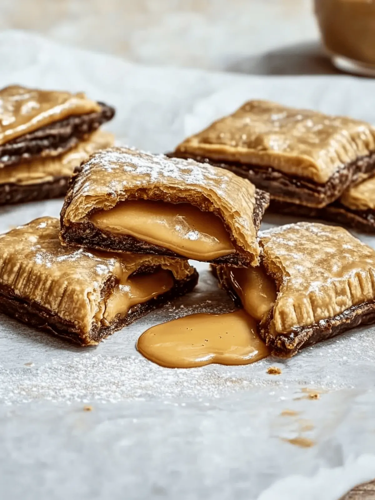 Dulce De Leche Pastry Pockets