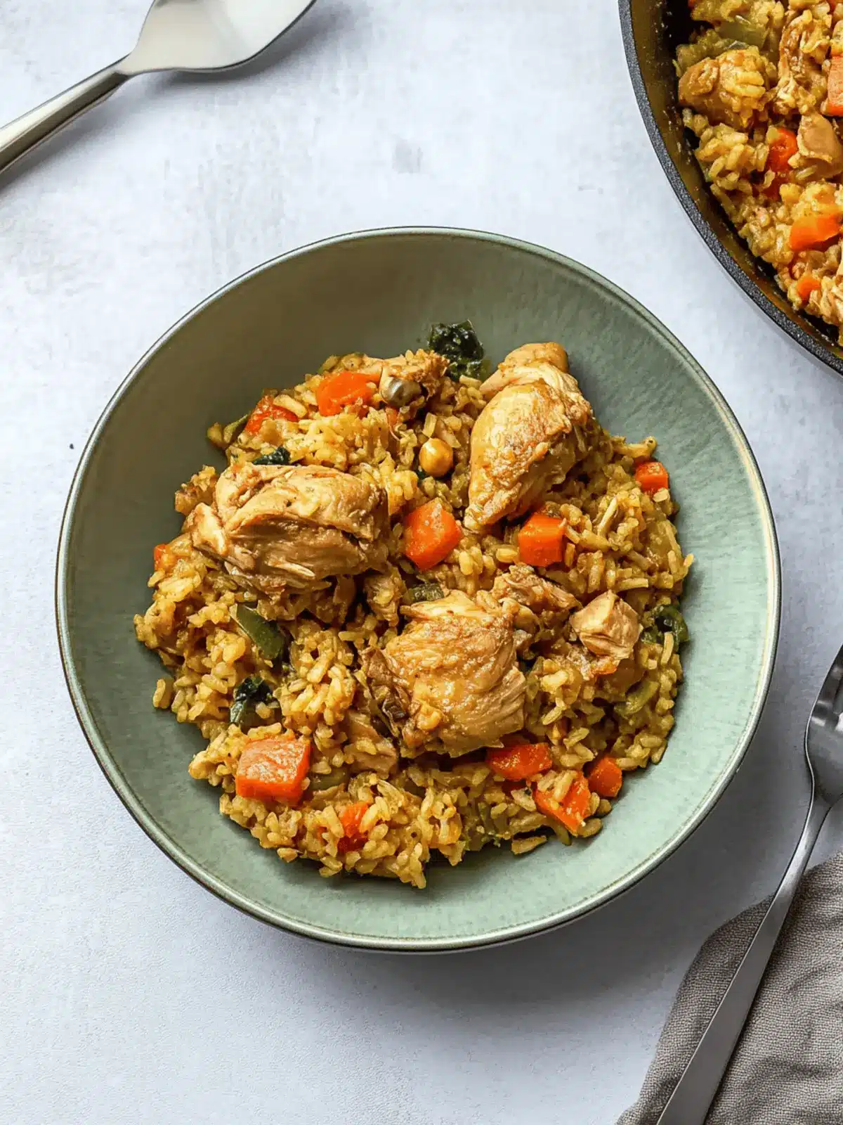 Galinhada Mineira (Brazilian Chicken and Rice From Minas Gerais)