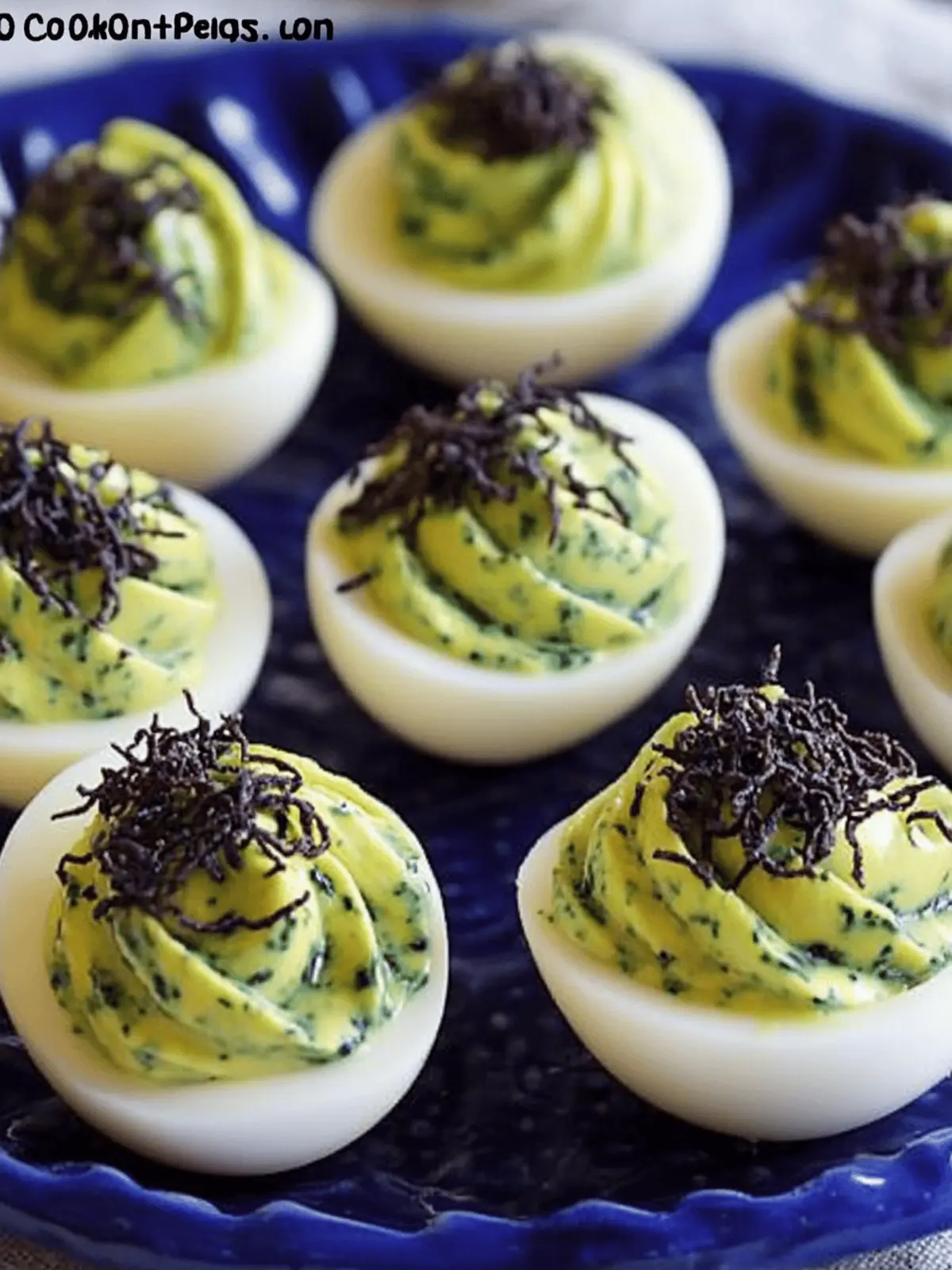 Deliciously Rotten Deviled Eggs