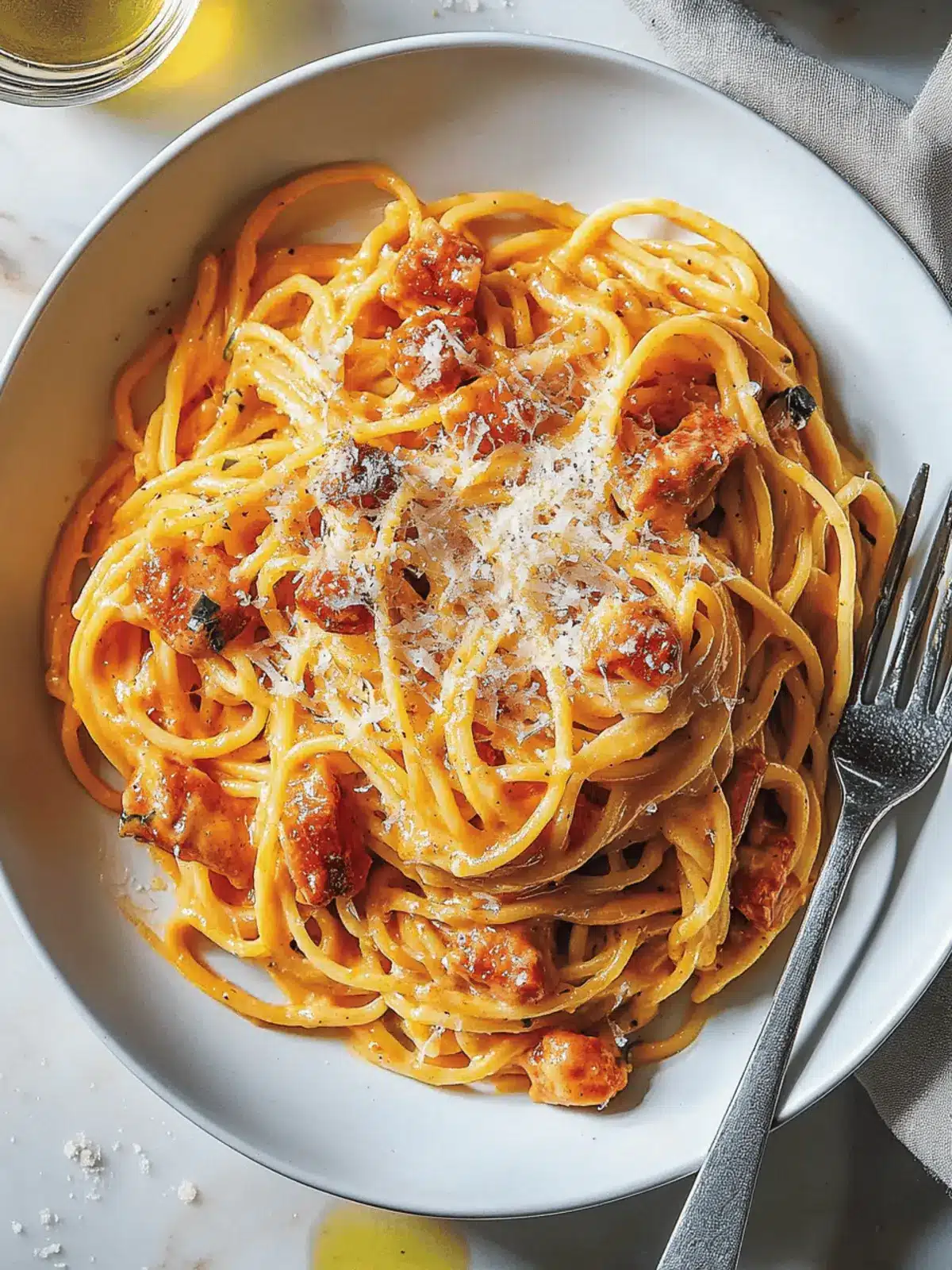 Pumpkin Carbonara