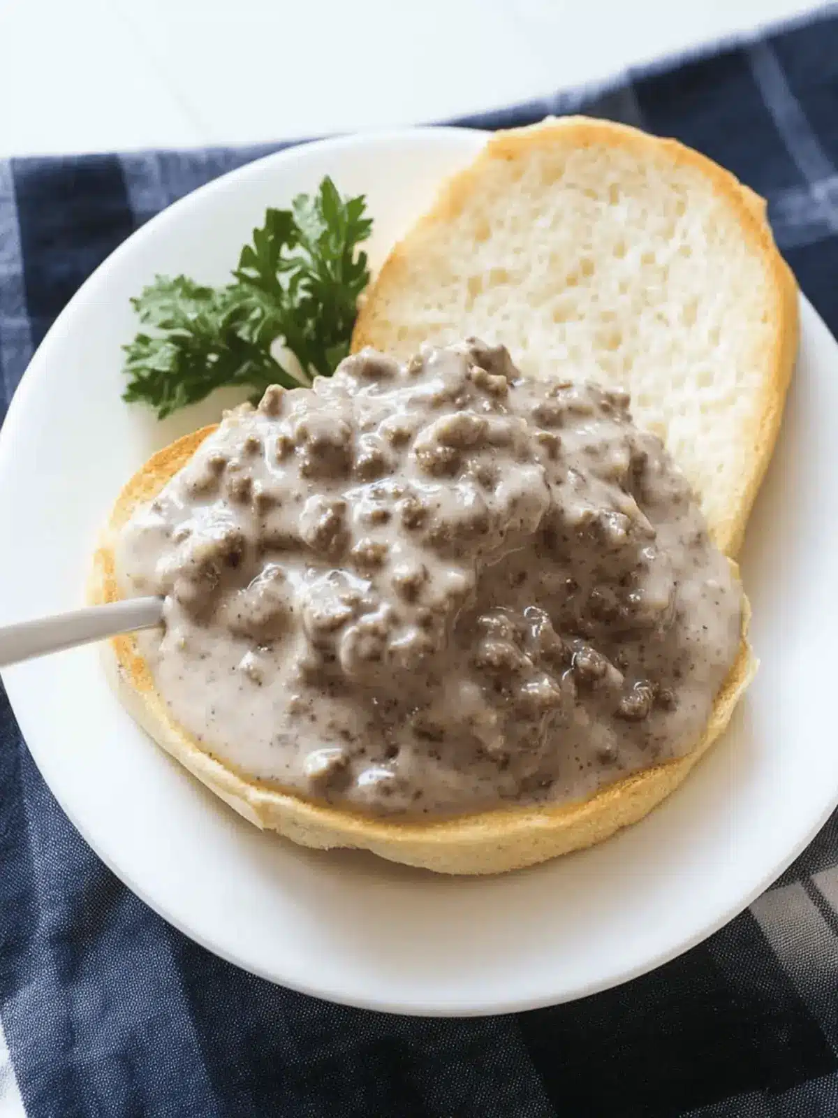 S.O.S. (Creamy Hamburger Gravy)