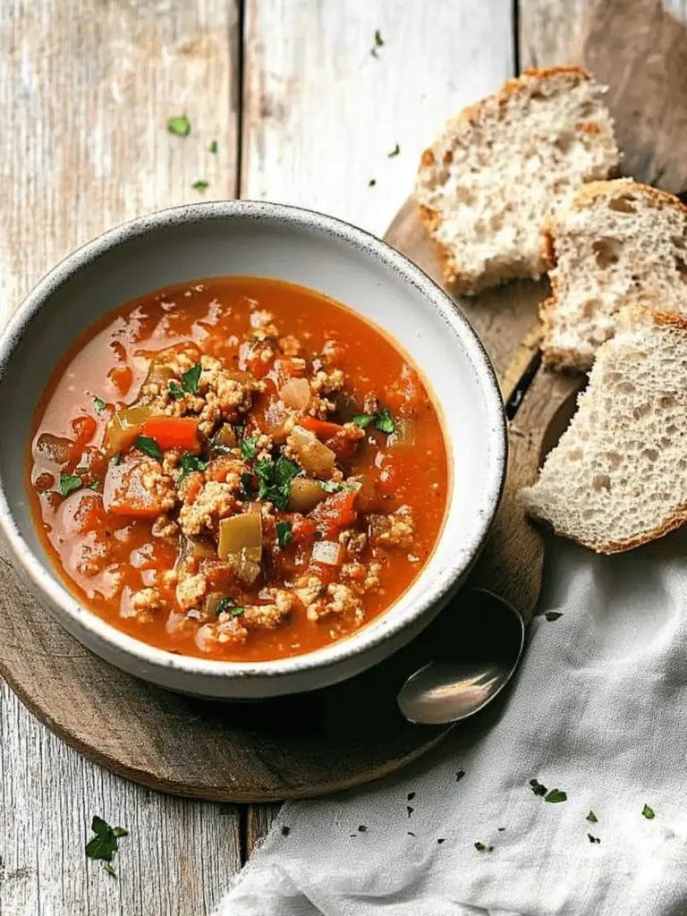 Stuffed Pepper Soup