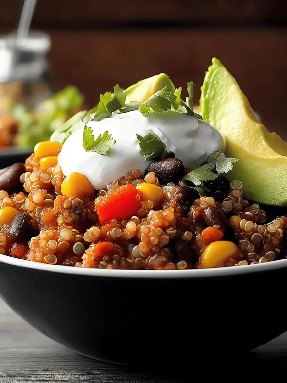 Slow-Cooker Quinoa Chili