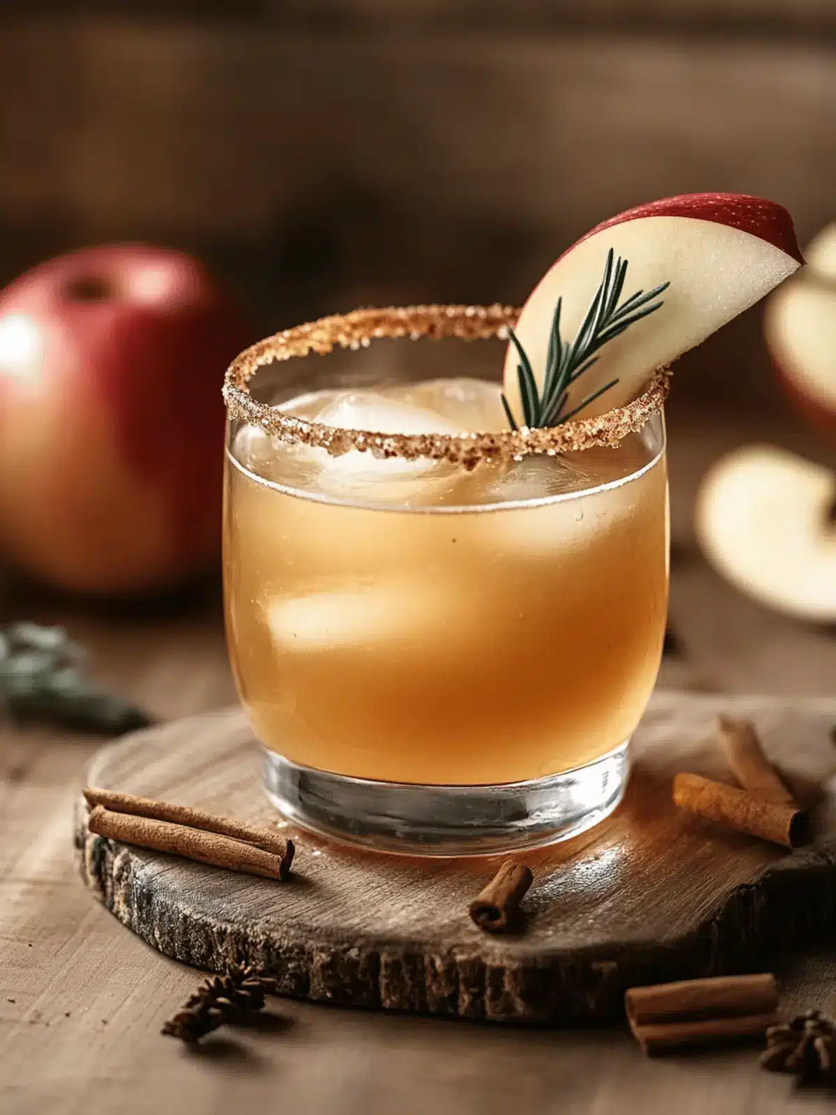Smoky Harvest Apple Cider Margarita