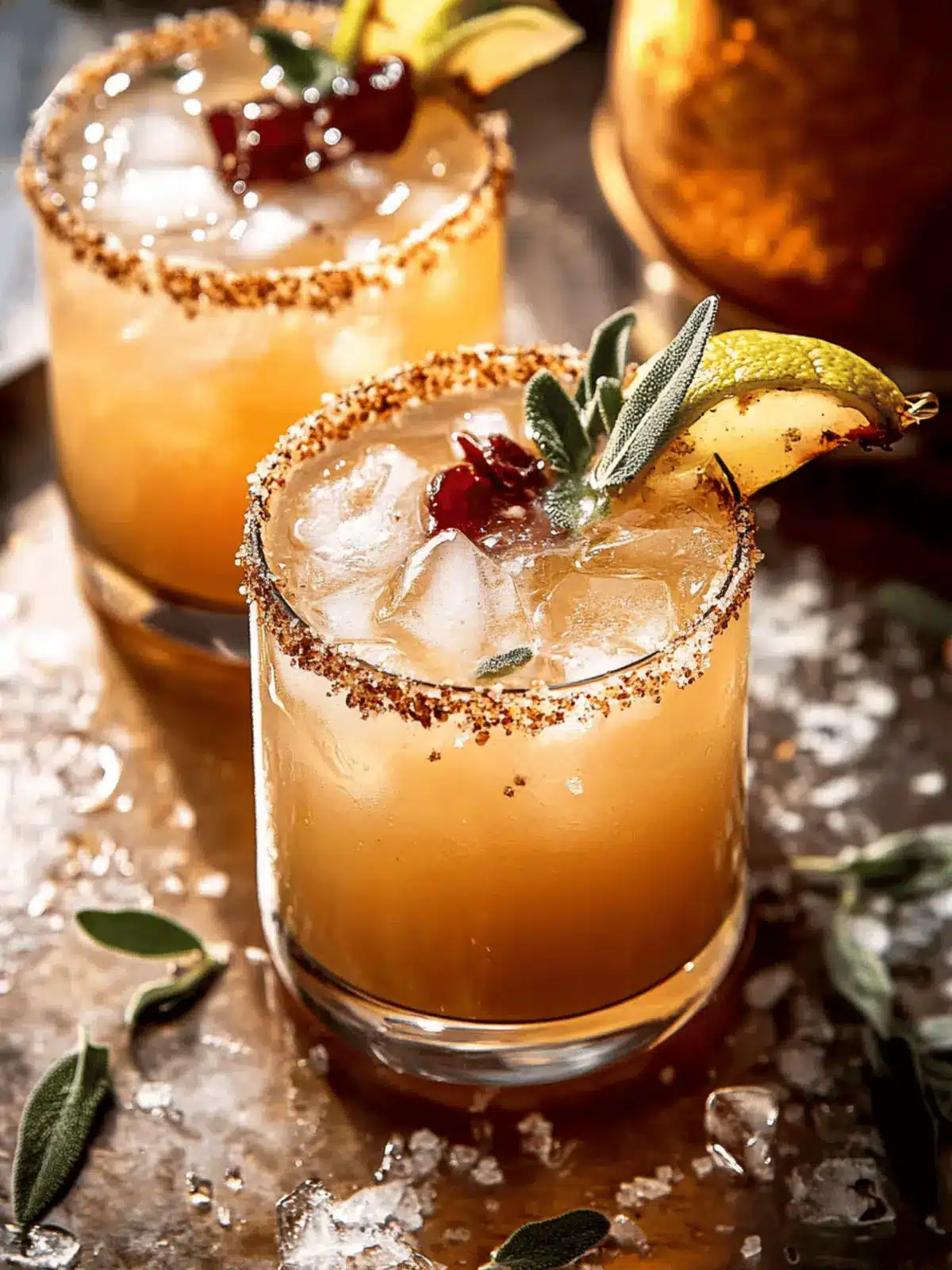 Brown Sugar Sage Ginger Paloma: Refreshing Mocktail Delight 2 Brown Sugar Sage Ginger Paloma (with mocktail)