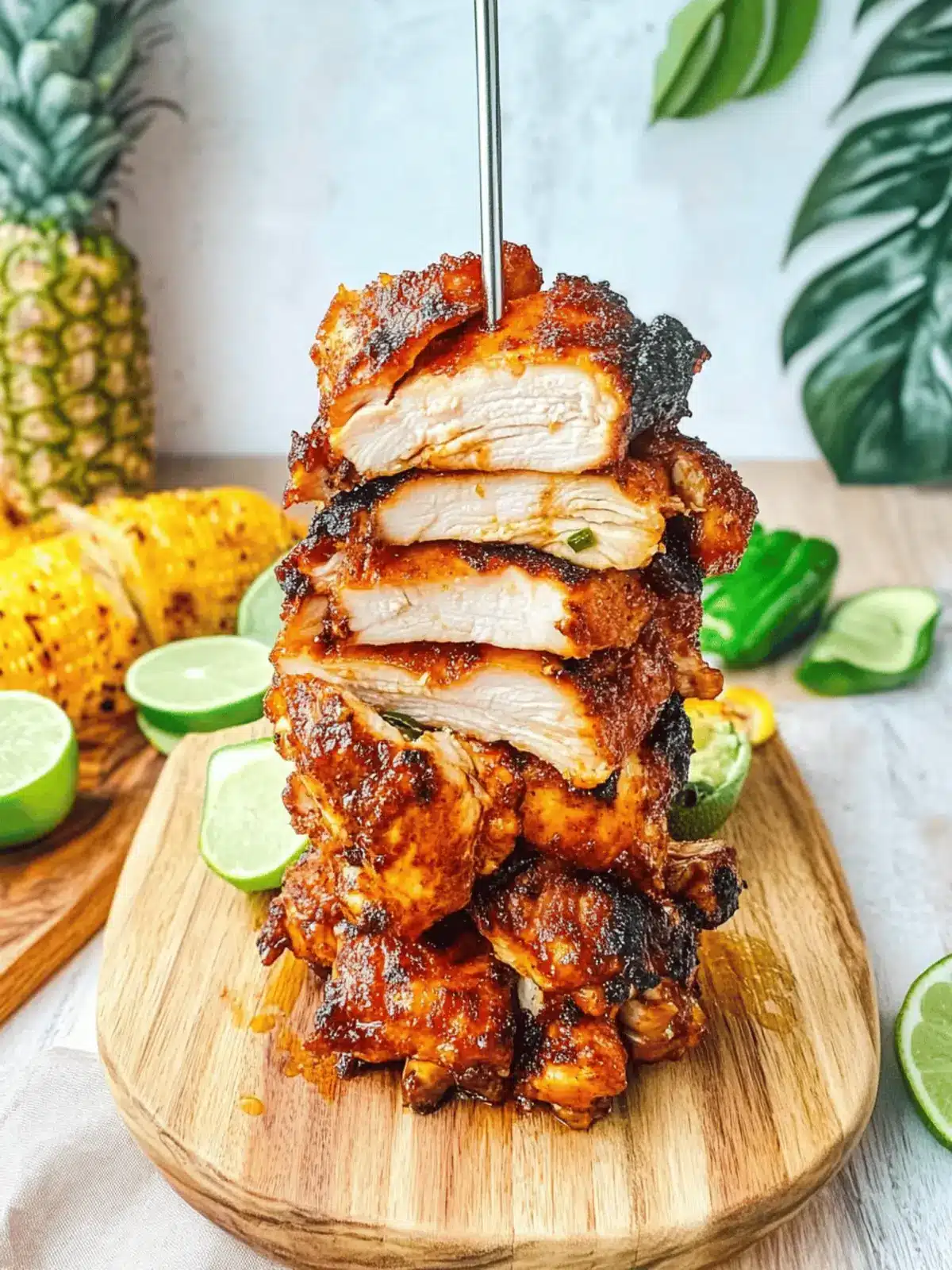 Smoked Chicken Al Pastor