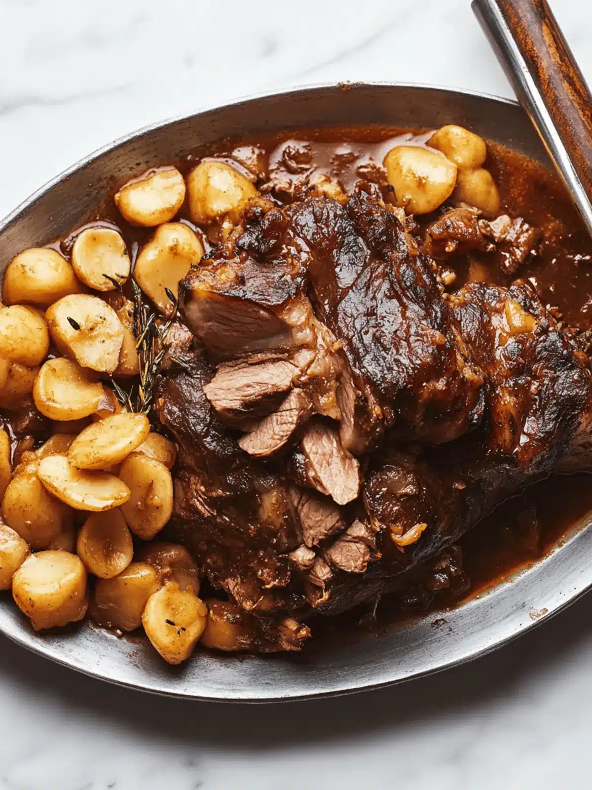 Ȟaŋté úŋ Pté Lolóbyapi (Cedar-Braised Bison)