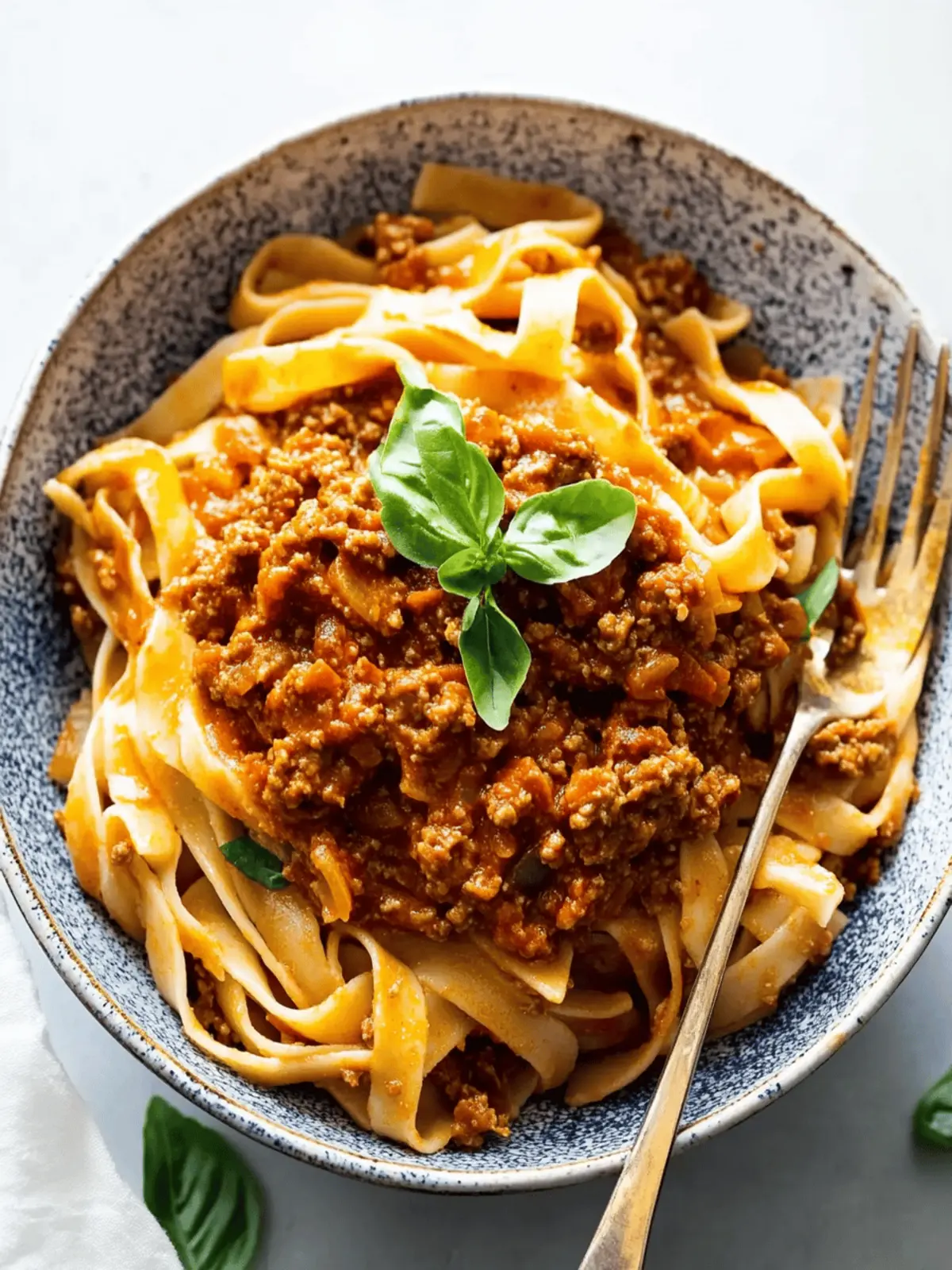 Bolognese sauce