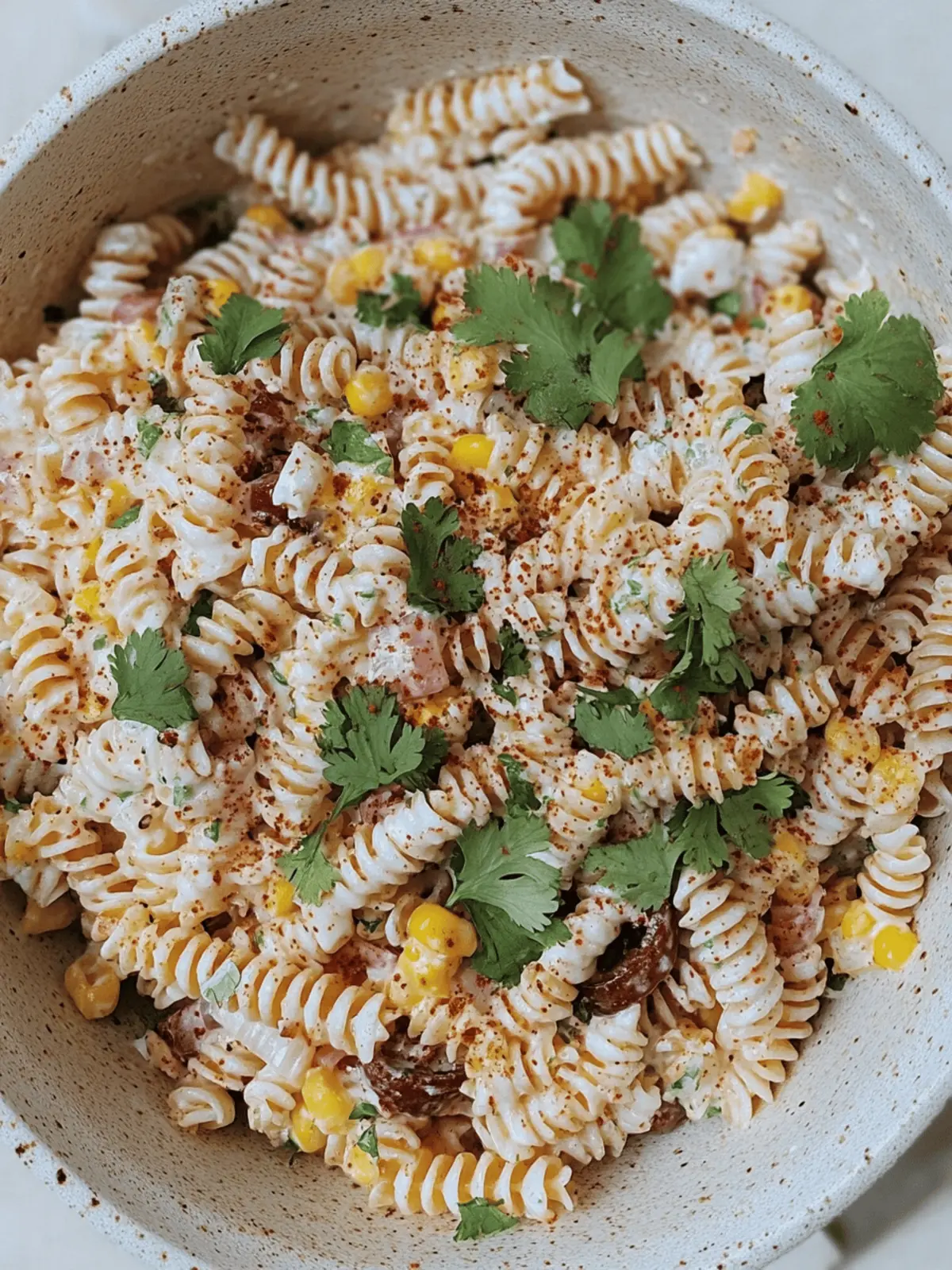 Elote Inspired Pasta Salad That's Perfect for Summer Cookouts 4 Elote Inspired Pasta Salad
