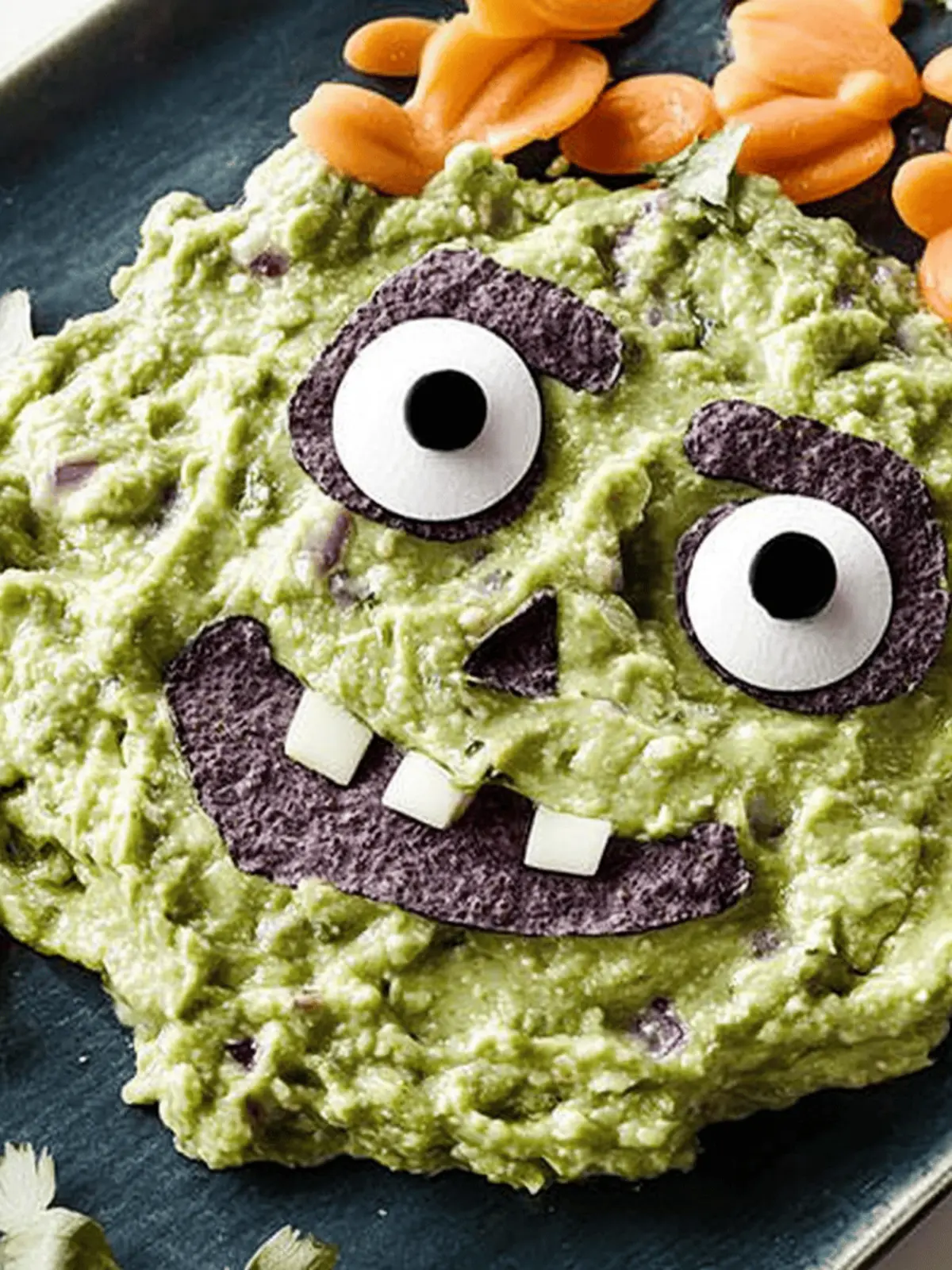 Delicious Halloween Guacamole: A Spooky Party Favorite 4 Halloween Guacamole