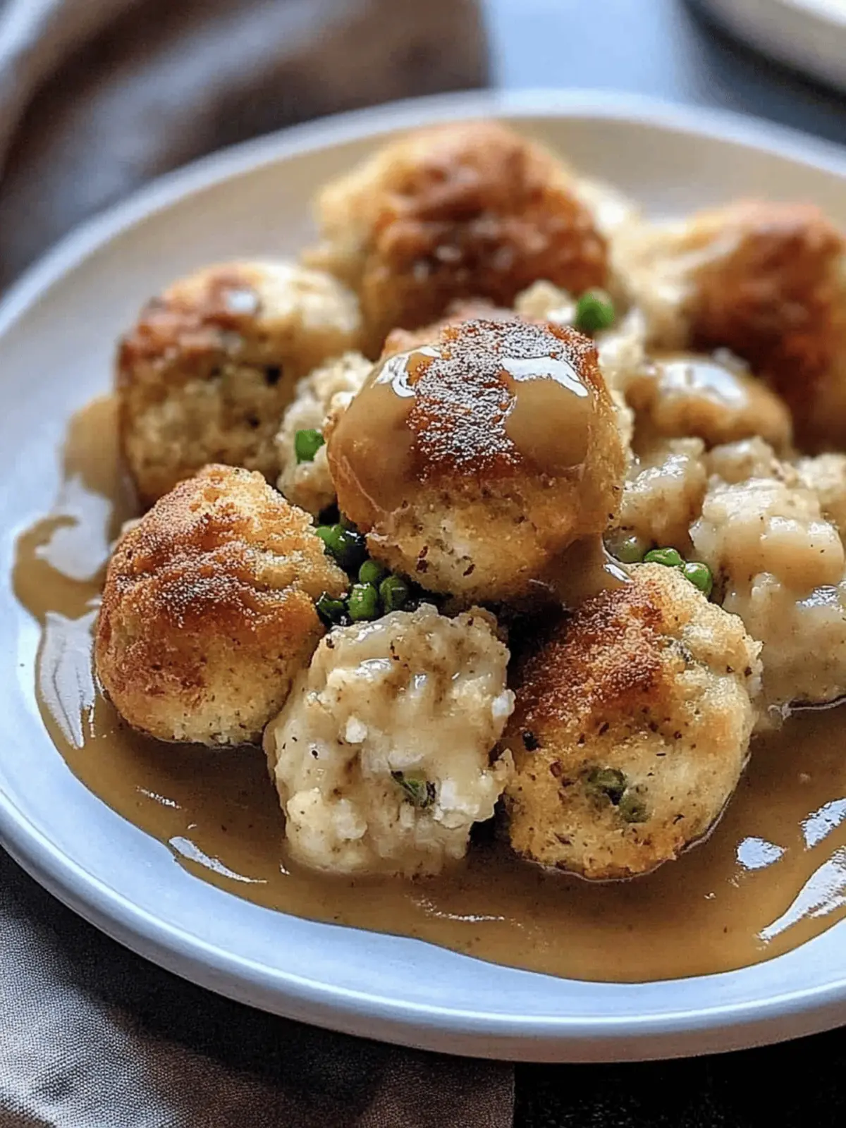 Turkey stuffing Balls