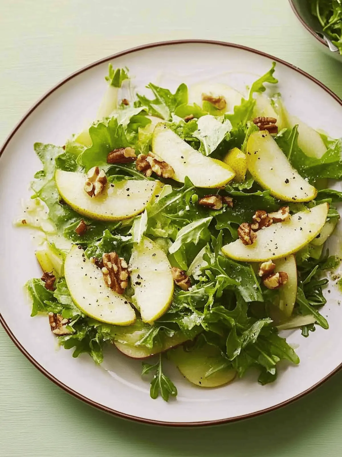 Pear & Walnut Salad: A Crunchy, Cozy Delight You’ll Love 2 Pear & Walnut Salad