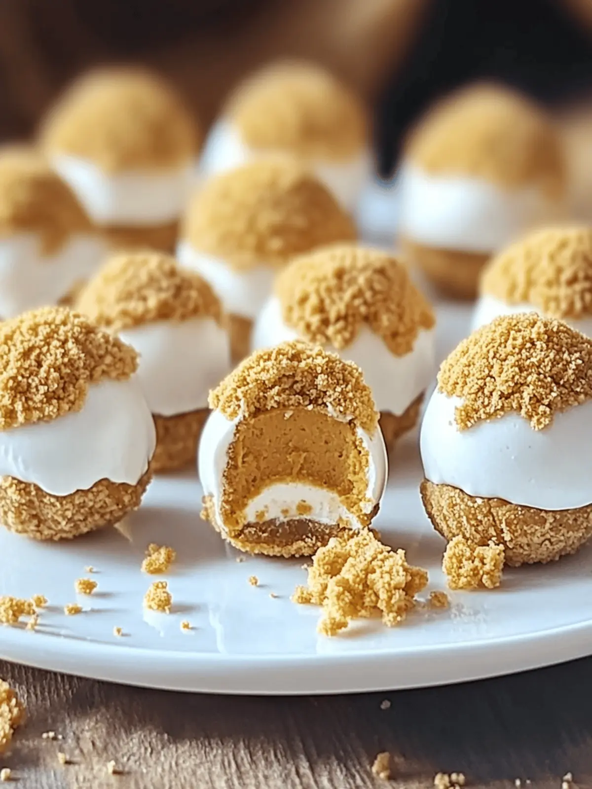 No Bake Pumpkin Cheesecake Balls for Effortless Fall Indulgence 2 No Bake Pumpkin Cheesecake Balls