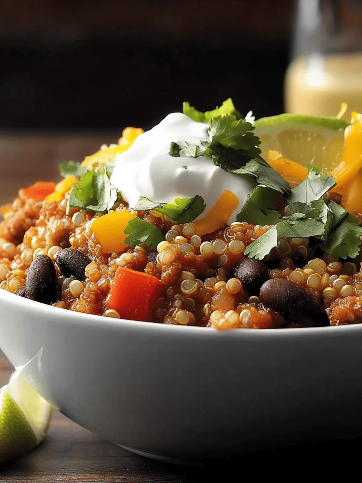 Slow-Cooker Quinoa Chili