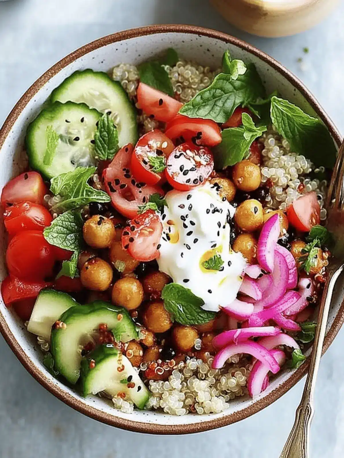 Mediterranean Quinoa Bowl