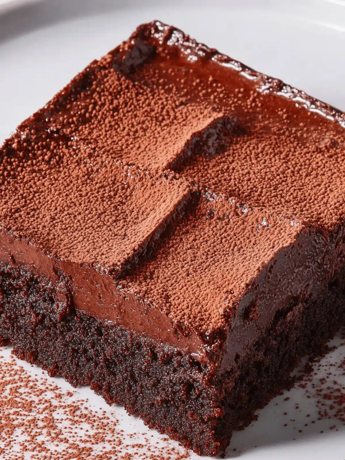 Spiced Hot Chocolate Brownies