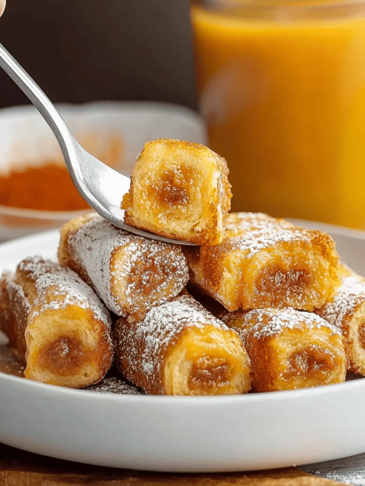 Delicious Pumpkin French Toast Roll-Ups for Cozy Mornings 3 Pumpkin French Toast Roll-Ups