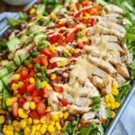 Southwest Chicken Salad with Spicy Ranch Dressing