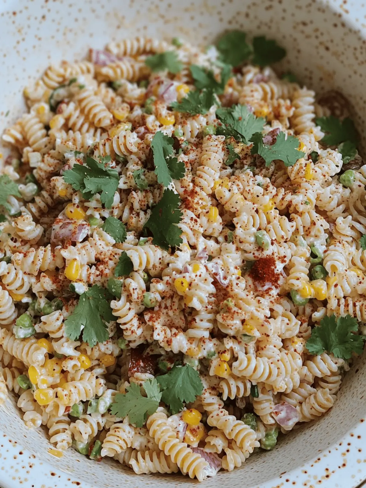 Elote Inspired Pasta Salad That's Perfect for Summer Cookouts 2 Elote Inspired Pasta Salad