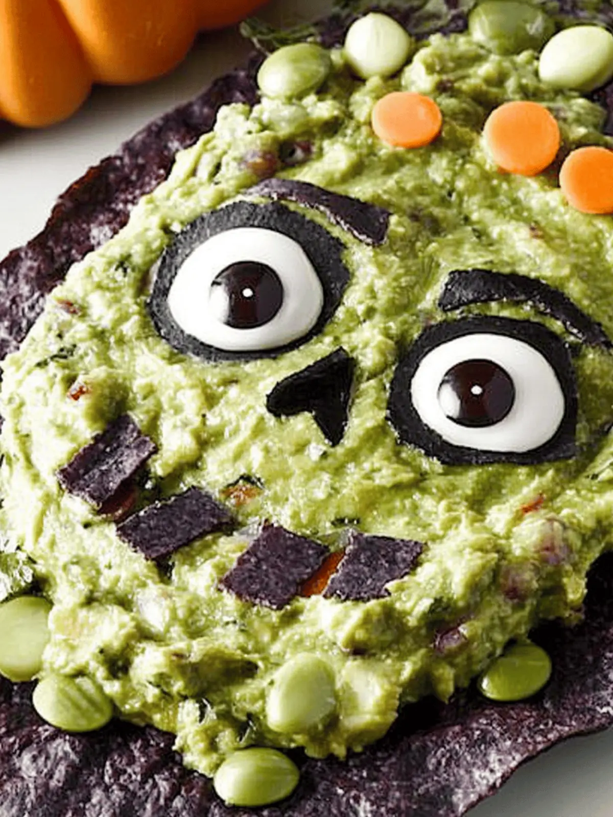 Delicious Halloween Guacamole: A Spooky Party Favorite 3 Halloween Guacamole