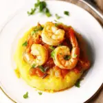 Mofongo with Shrimp