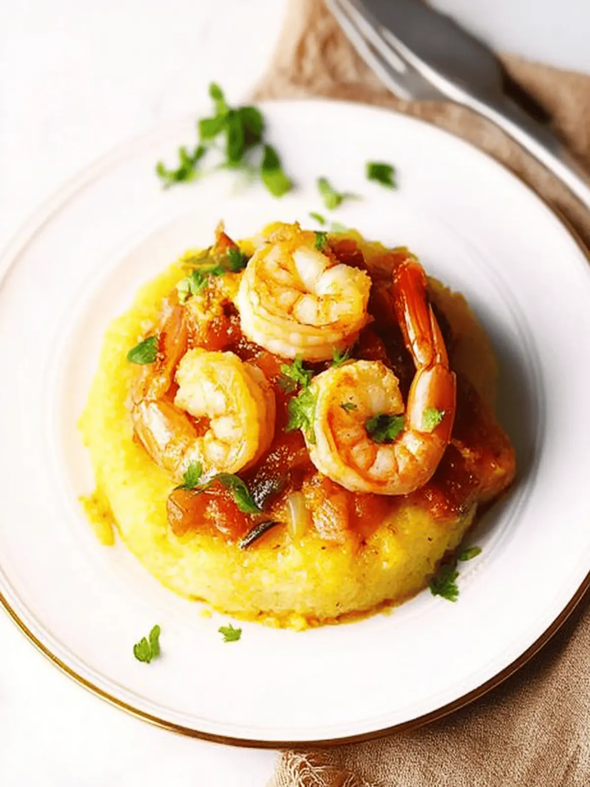 Mofongo with Shrimp