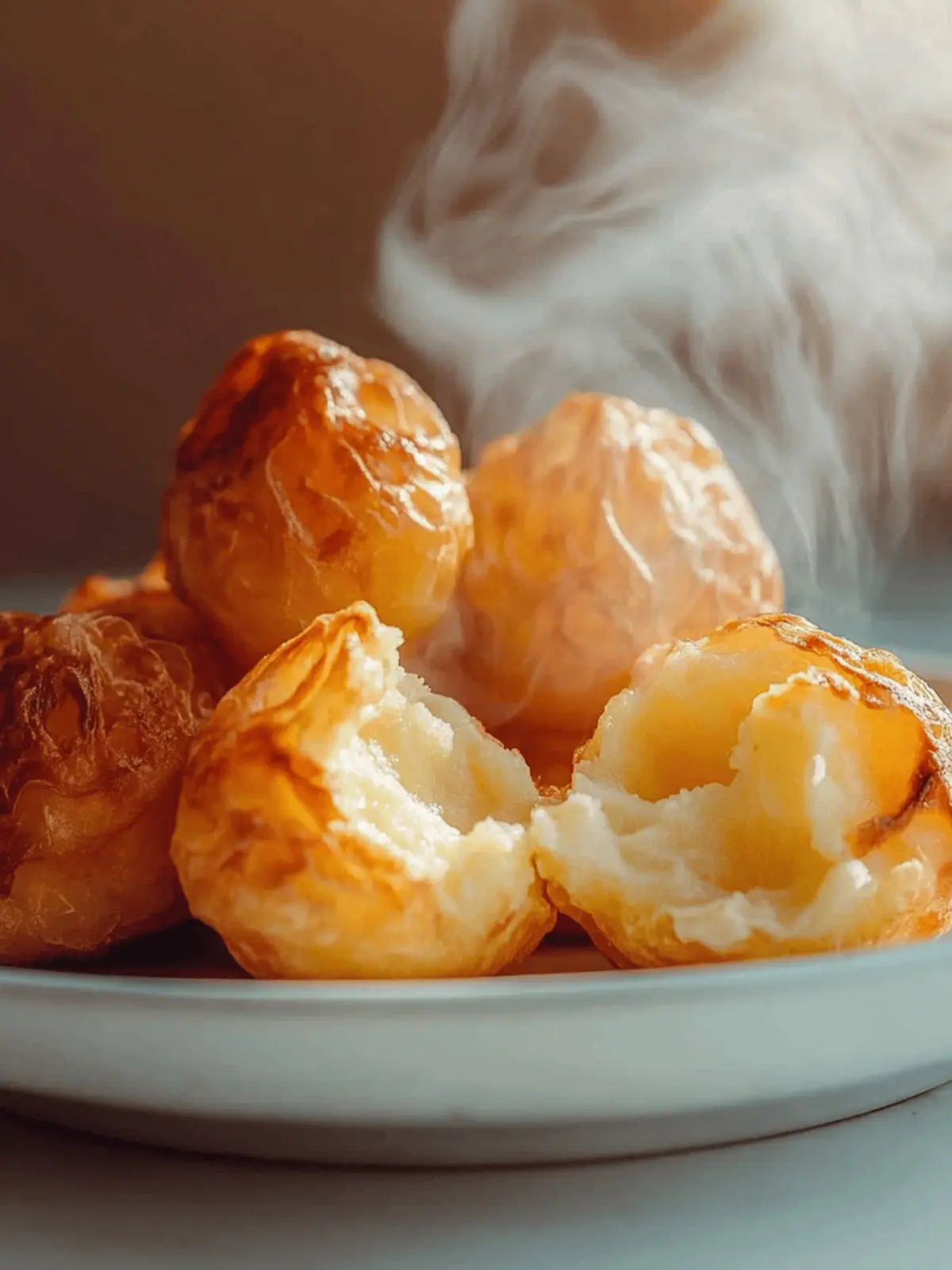 Crispy Mashed Potato Cheese Puffs