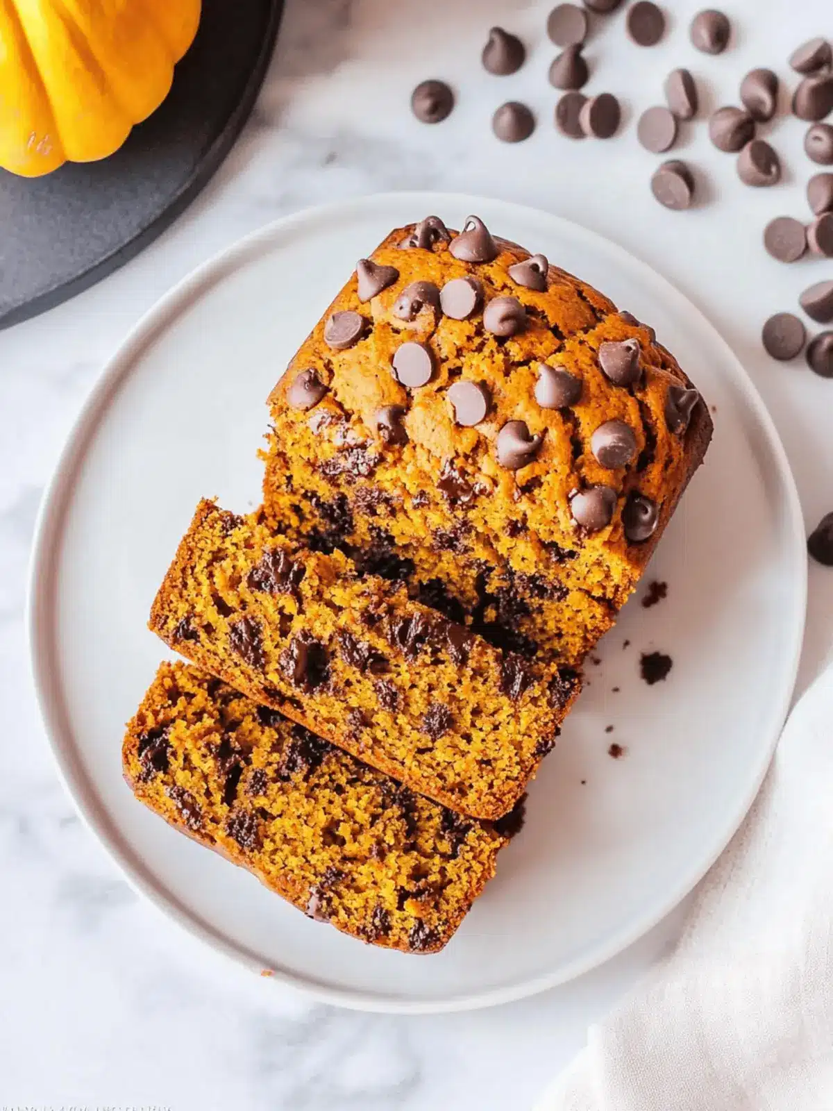 Chocolate Chip Pumpkin Bread