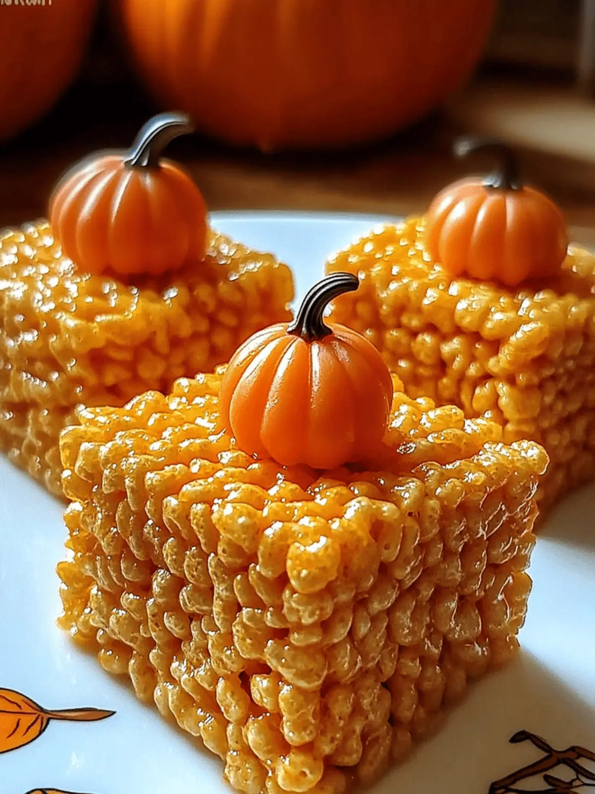 Pumpkin Pie Rice Krispies Treats: A Cozy Fall Favorite 4 Pumpkin Pie Rice Krispies Treats