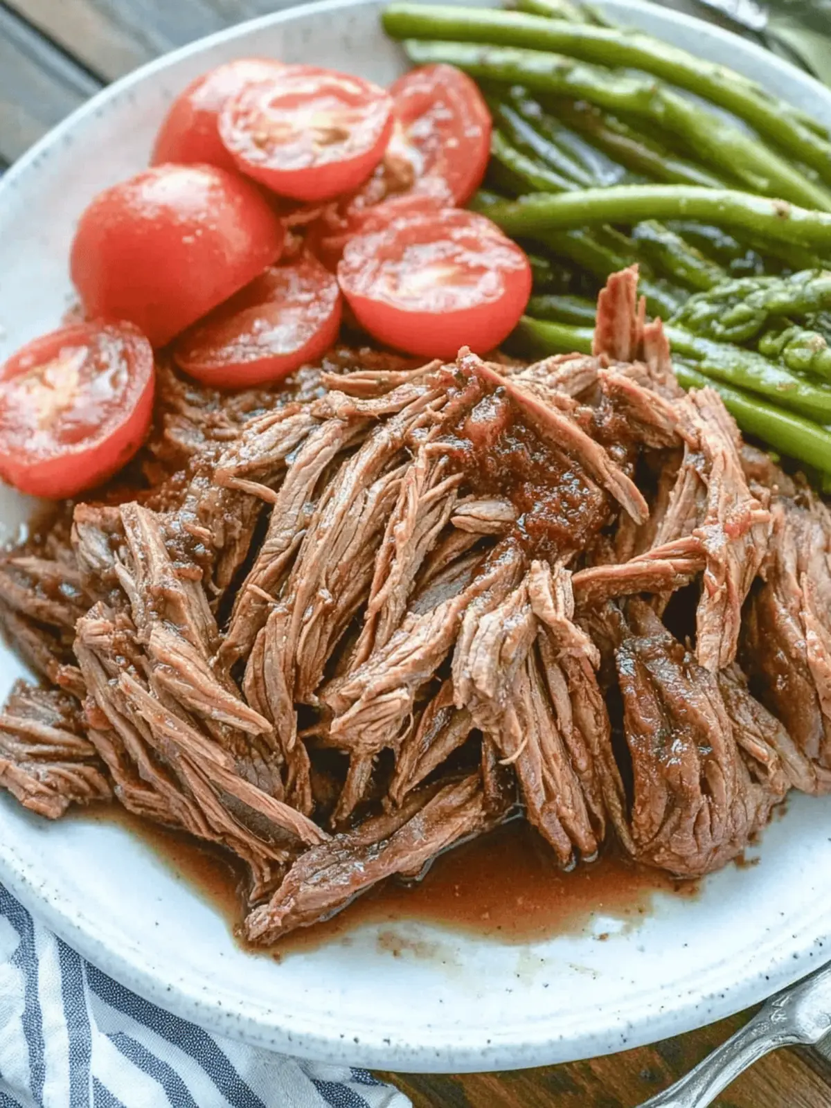 {Slow-Cooker} Italian Red Wine Roast Beef
