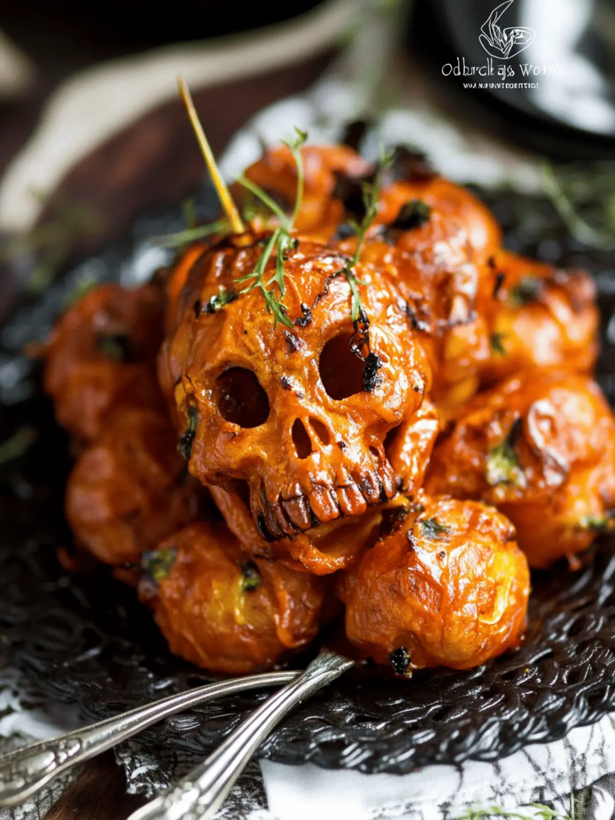 Spook Up Halloween with Skull Roasted Red Potatoes Delights 4 Halloween Skull Roasted Red Potatoes