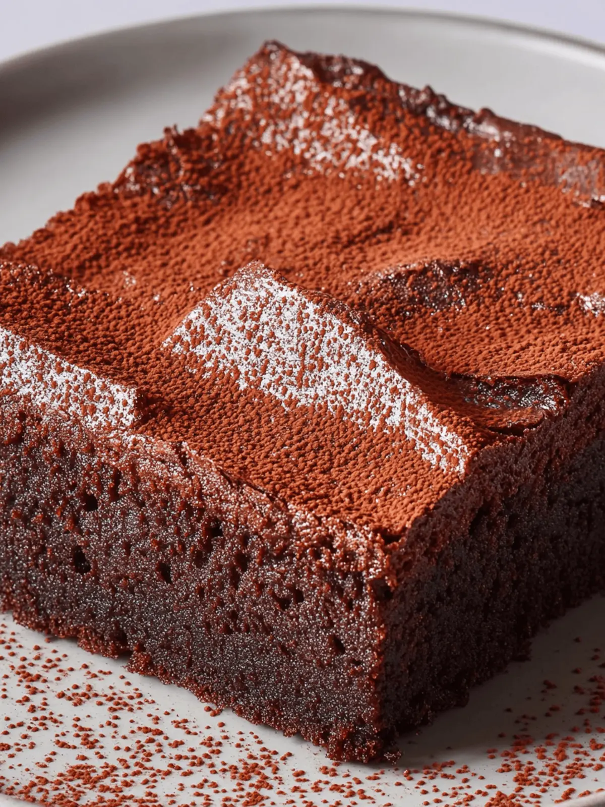 Spiced Hot Chocolate Brownies
