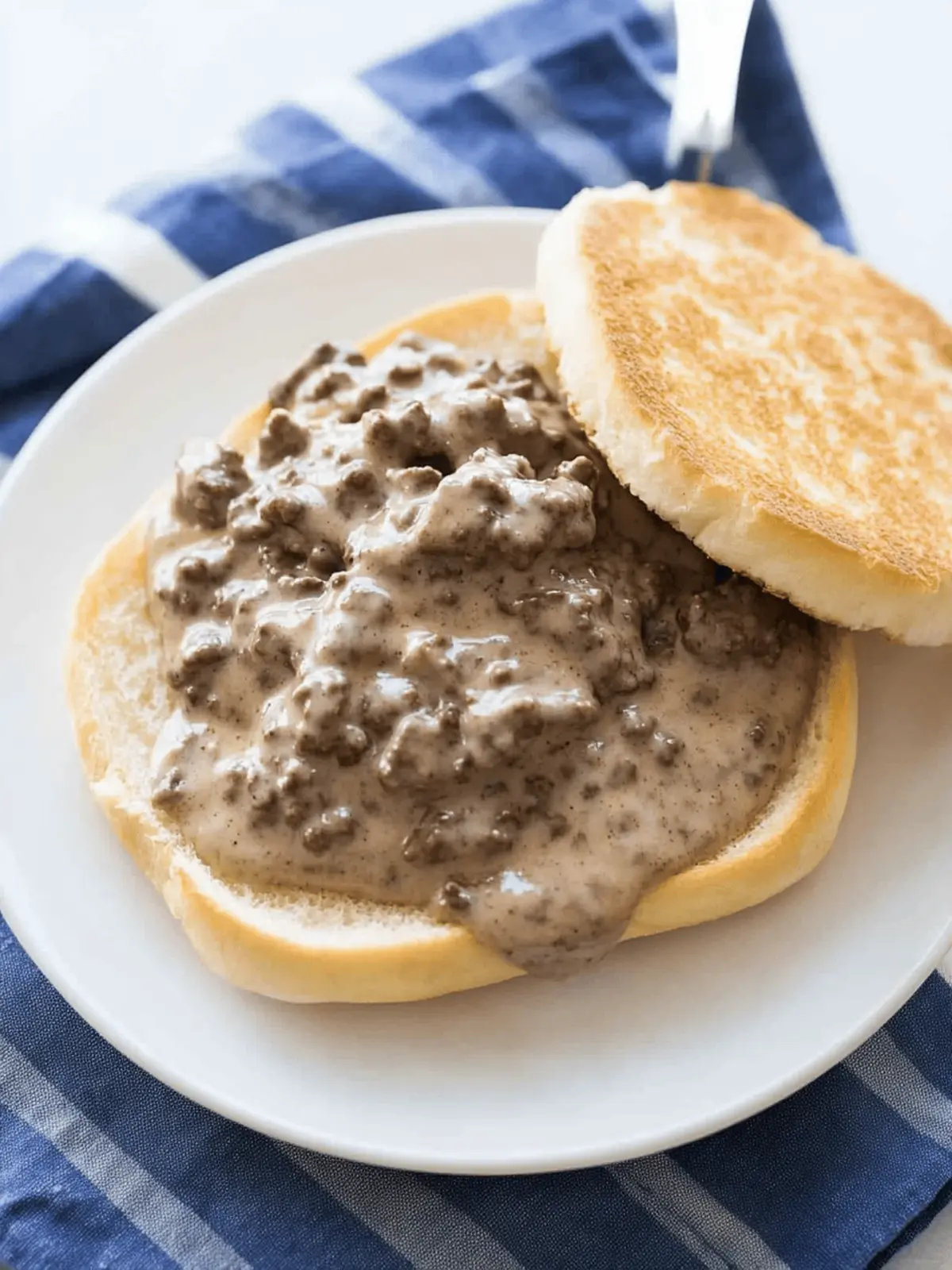 S.O.S. (Creamy Hamburger Gravy)