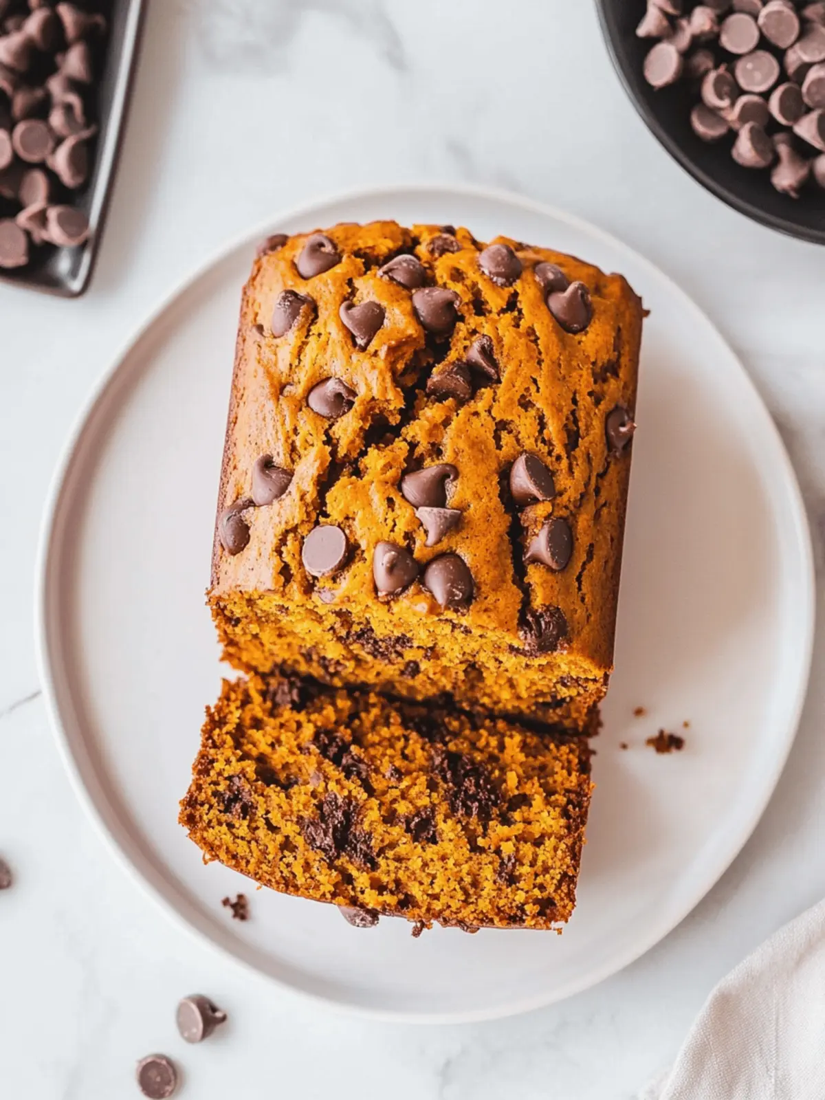 Chocolate Chip Pumpkin Bread