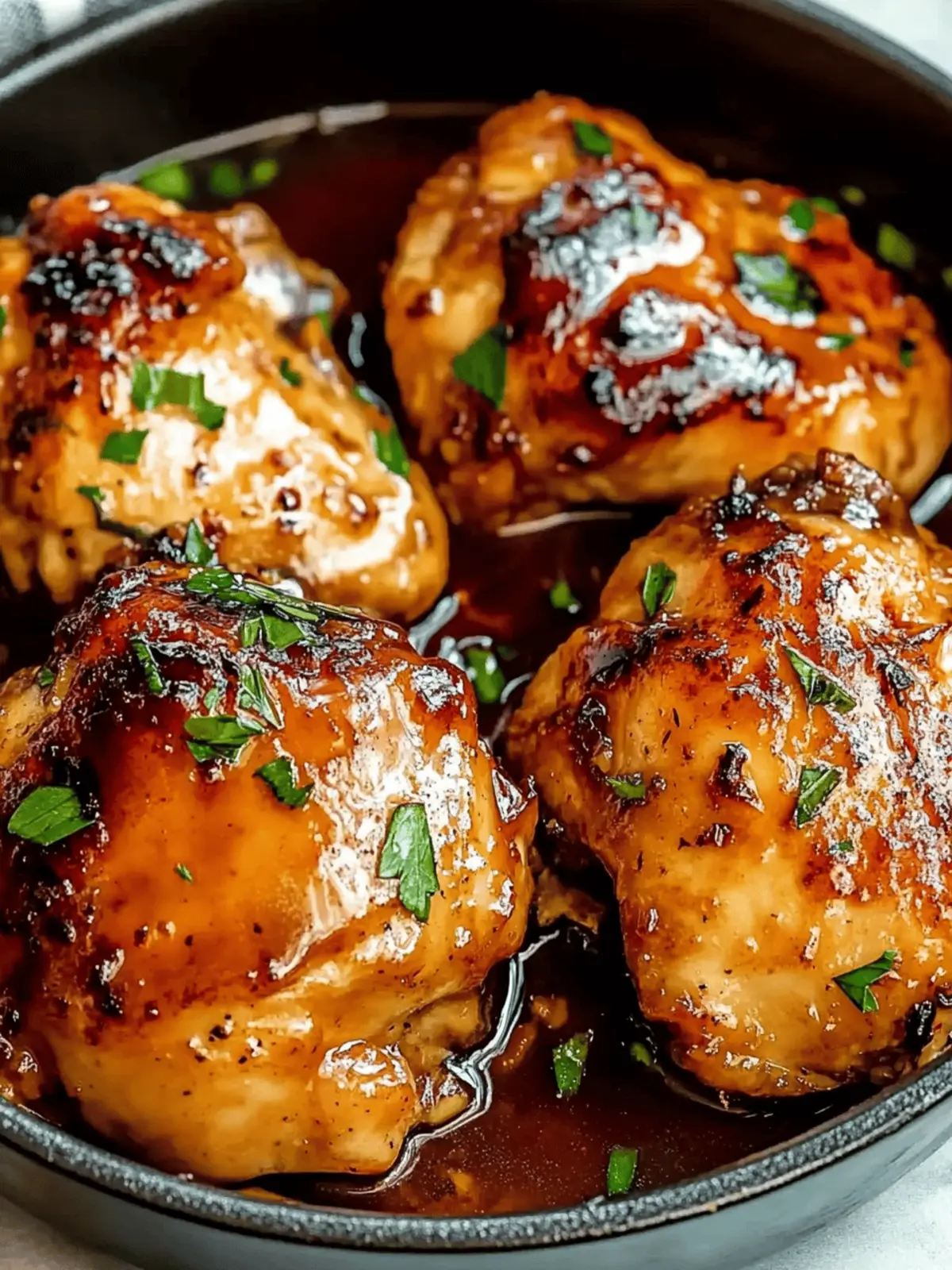Apple Cider Glazed Chicken