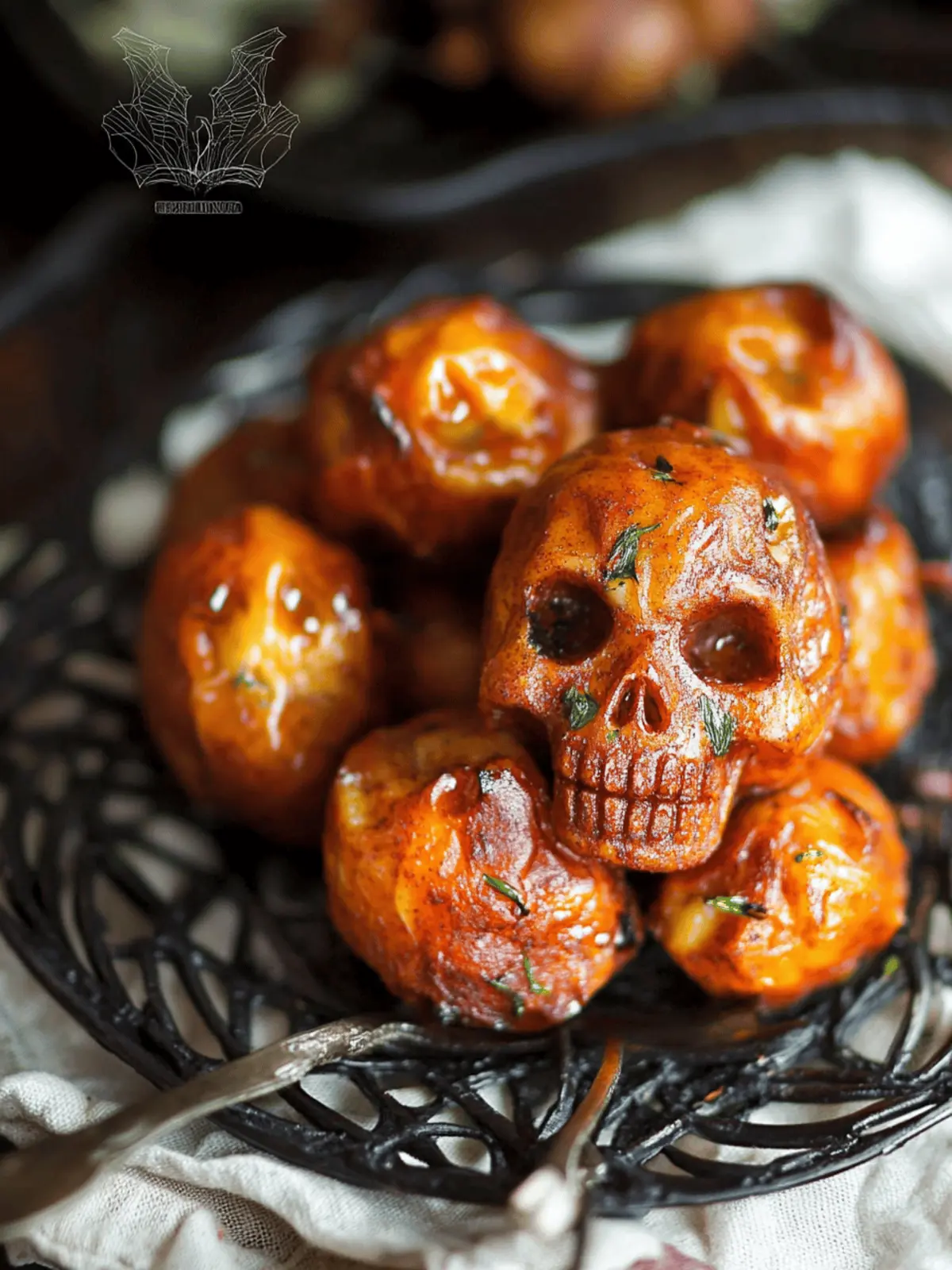 Spook Up Halloween with Skull Roasted Red Potatoes Delights 2 Halloween Skull Roasted Red Potatoes