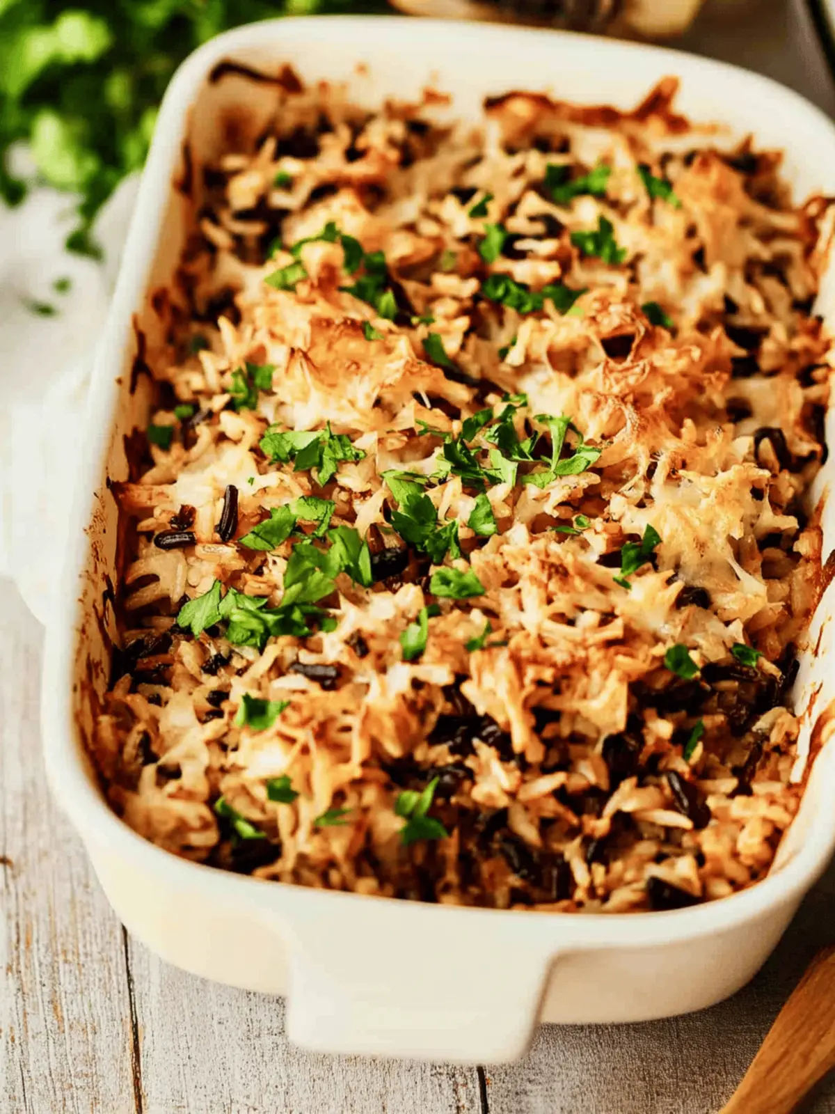 Wild Rice Casserole